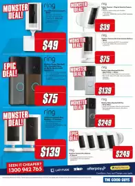 The Good Guys catalogue Page 6: Ring Outdoor Camera Plus Battery €249,00