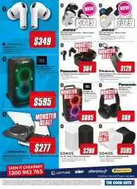 The Good Guys catalogue Page 7: Skullcandy Method 360 Active Noise Cancelling Earbuds with Sound by Bose €129,00