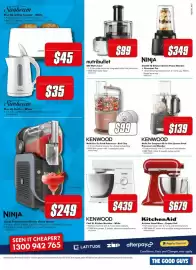 The Good Guys catalogue Page 9: Kenwood Chef XL Kitchen Machine - White €439,00