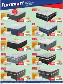 Furnmart catalogue Page 2: Ashleigh Pomona 152cm Foam Firm Queen Bed Set €6.499,00