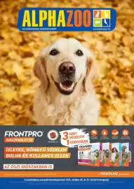 Alpha Zoo akciós újság Oldal 1: ALPHAZOO AZ EGÉSZSÉGES KEDVENCEKÉRT www.alphazoo.hu FRONTPRO 3 RÁGÓTABLETTA RÁGÓTABLETTA