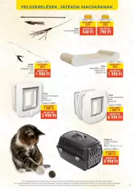 Alpha Zoo akciós újság Oldal 11: Trixie 4 utas macskaajtó fehér €6.990,00, Voyager S szállító box plexi ajtóval €3.990,00
