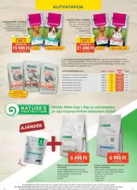 Alpha Zoo akciós újság Oldal 14: Eukanuba adult €19.990,00, Nature's protection White Dog Adult €6.990,00