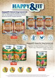 Alpha Zoo akciós újság Oldal 19: Happy & fit natural €1.290,00, Happy & fit hypoallergenic superior €890,00