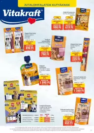 Alpha Zoo akciós újság Oldal 23: Vitakraft sonkaszeletek €790,00, Vitakraft lick & snack €1.090,00