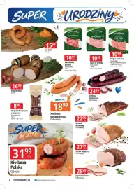 E.Leclerc gazetka Strona 2: Szynka bukowa Dobrowolscy €28,99, Mięso mielone z szynki GoodValley €10,99