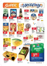 E.Leclerc gazetka Strona 7: Ser Lazur Turkusowy Skalmierzyce €3,79, Serek topiony bloczek Hochland €2,29