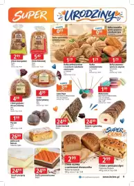 E.Leclerc gazetka Strona 9: Bułka wieloziarnista La Lorraine €1,29, Sernik puszysty Wójcik €24,99