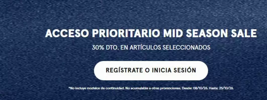 Pepe Jeans (válido hasta el 25-10)