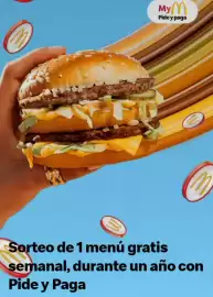 Folleto McDonald's Página 1