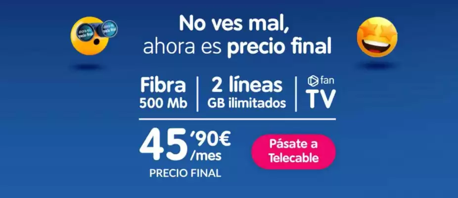 Telecable (válido hasta el 21-10)