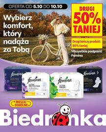 Biedronka gazetka Strona 20: Podpaski Femina
