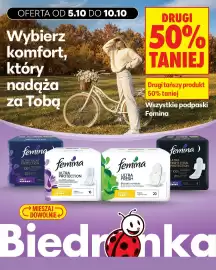 Biedronka gazetka Strona 20: Podpaski Femina