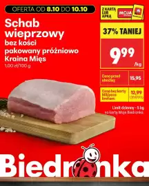 Biedronka gazetka Strona 5: Schab wieprzowy bez kości Kraina Mięs €9,99