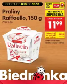 Biedronka gazetka Strona 9: Praliny Raffaello €11,99
