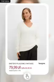 BonPrix katalog tydzień 41 Strona 2: SWETER O PLUSZOWEJ FAKTURZE €79,99