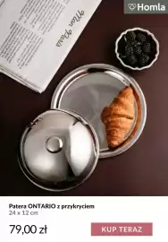 Homla gazetka tydzień 41 Strona 2: Patera Ontario z przykryciem 24x12 cm Homla €79,00