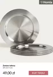 Homla gazetka tydzień 41 Strona 5: Zestaw talerzy 24 cm 4 szt. Homla €49,00