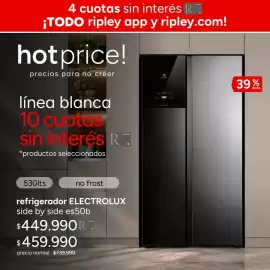 Catálogo Ripley Página 8: Refrigerador electrolux €449.990,00