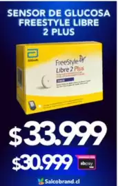 Catálogo Salcobrand Página 10: Freestyle - freestyle libre 2 plus €33.999,00