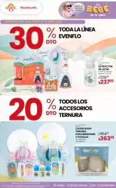Catálogo Woolworth Página 4: Evenflo - extractor de leche €237,93, Ternura - calentador para biberones y papillas €363,92