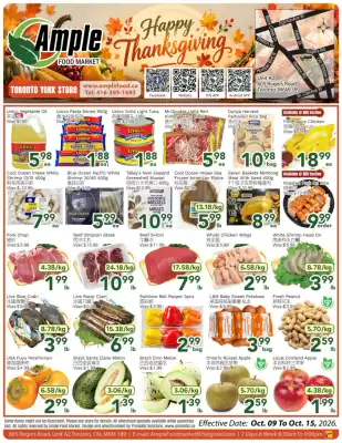 Ample Food Market flyer