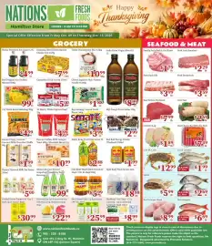 Nations Fresh Foods flyer week 41 Page 1