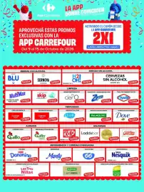 Folleto Carrefour Maxi semana 41 Página 2: : LA APP App Carrefour DONDE COINCIDEN APROVECHÁ ESTAS PROMOS EXCLUSIVAS CON LA