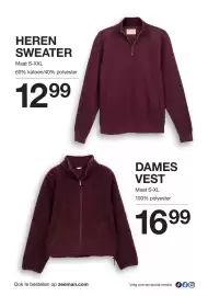 Zeeman folder Pagina 10: Zeeman heren sweater €12,99, Dames vest €16,99