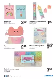 Zeeman folder Pagina 15: Etui €2,99, Stickerset holografisch €0,99