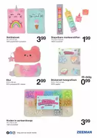 Zeeman folder | Zeeman folder week 42-43 Pagina 15: Etui €2,99, Stickerset holografisch €0,99