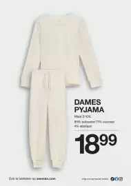 Zeeman folder Pagina 8: DAMES PYJAMA €18,99