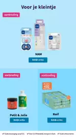 Plein.nl folder Pagina 12: Naif Water Wipes, MAM