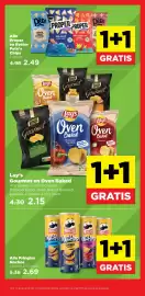 PLUS folder week 42 Pagina 10: Lay's Gourmet en Oven Baked €2,15, Alle Proper en Better Pete's Chips €2,49