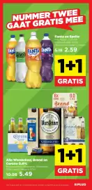 PLUS folder week 42 Pagina 11: Fanta en Sprite €2,59, Alle Warsteiner, Brand en Corona 0.0% €5,49