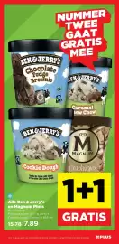 PLUS folder week 42 Pagina 13: Alle Ben & Jerry's en Magnum Pints €7,89
