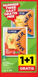 PLUS folder week 42 Pagina 2: Alle Milner Kaas plakken en -stukken €2,99
