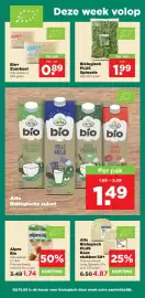 PLUS folder week 42 Pagina 25: Biologisch PLUS Spinazie €1,99, Alpro Bio €1,74