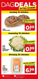 PLUS folder week 42 Pagina 49: Nederlandse Bloemkool €0,99, Extra Scherp €0,89