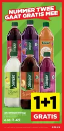 PLUS folder week 42 Pagina 9: Alle Slimpie Siroop €3,49