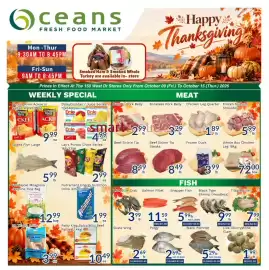 Oceans Fresh Food Market flyer week 41 Page 1