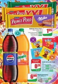 Dino gazetka Strona 2: Lizak serce Lolli Argo €0,24, Napój gazowany Mirinda o smaku pomarańczy €6,99