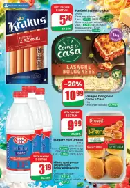 Dino gazetka Strona 5: Mleko spożywcze świeże polskie Mlekovita 3,2% €3,19, Burgery mini Drosed €9,99