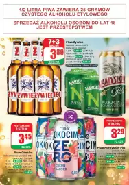 Dino gazetka Strona 6: Piwo Żywiec €3,89, Piwo Namysłów Pils €3,29