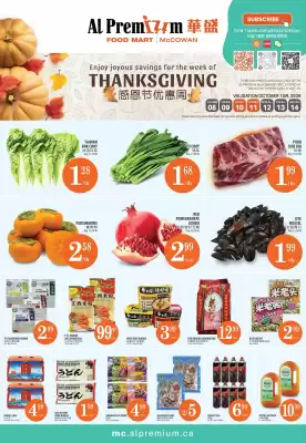 Al Premium Food Mart (valid until 15-10)