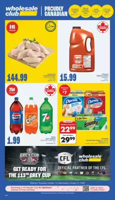 Wholesale Club flyer