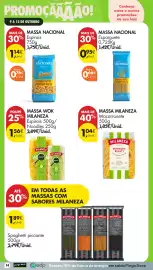Folheto Pingo Doce | Fim de Semana Página 14: Massa milaneza macarronete €1,04, Massa wok milaneza €1,56
