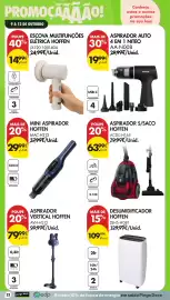Folheto Pingo Doce | Fim de Semana Página 22: Aspirador s/saco hoffen €63,99, Escova multifunções elétrica hoffen €14,99