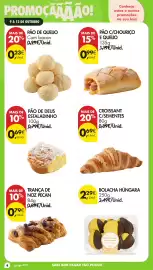 Folheto Pingo Doce | Fim de Semana Página 6: Pão de queijo com bacon €0,23, Pão de deus estaladinho €0,69