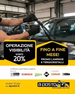 Officine 'a posto' (valido fino al 31-10)